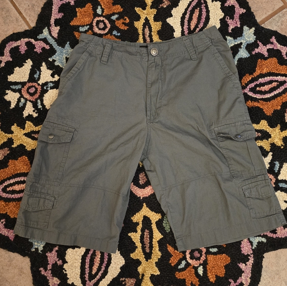 🔥🔥Raw Diamond Men's Gray Cargo Shorts🔥🔥Size 28